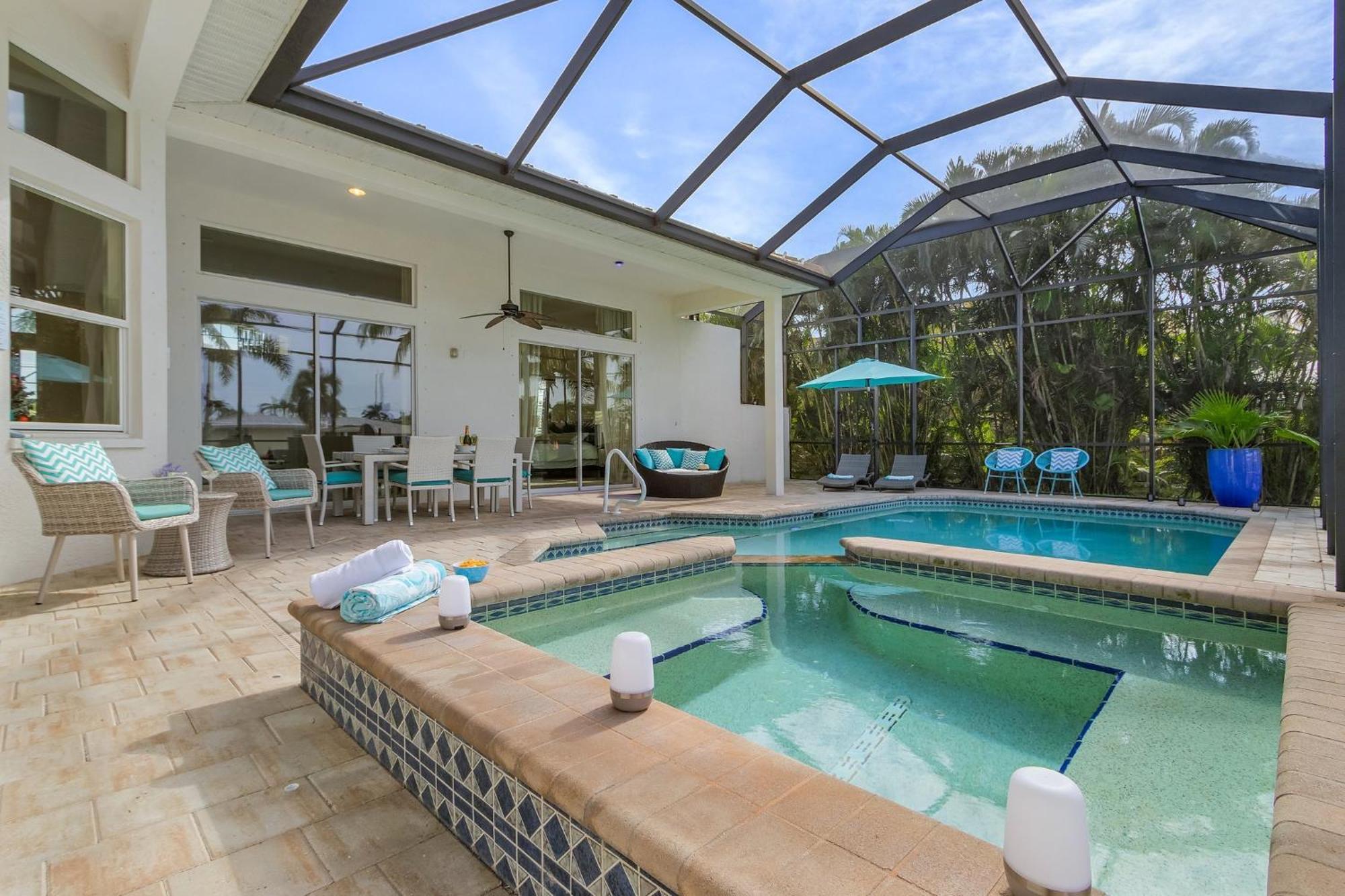 Villa Azurro, Cape Coral Exteriér fotografie